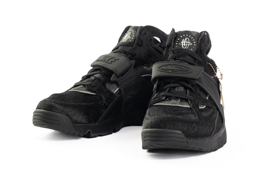 Nike Air Trainer Huarache “Black Pony Hair” (Corteiz) - supergl0rious