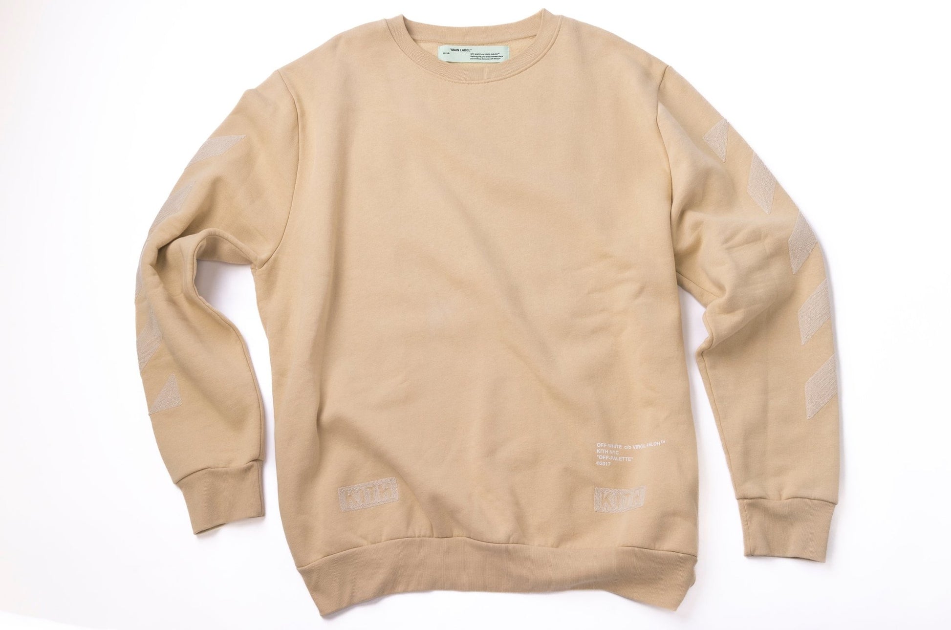 OFF WHITE X KITH "OFF - PALETTE" Crewneck - supergl0rious