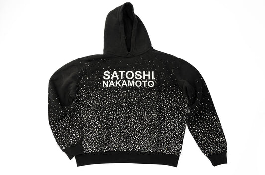 Satoshi Nakamoto Shattered Glass Hoodie - supergl0rious