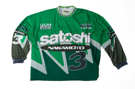 Satoshi Nakamoto Speedway Longsleeve - supergl0rious