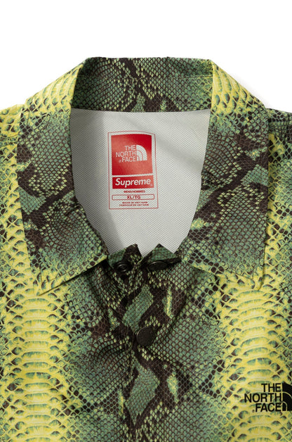 Supreme x The North Face Snakeskin Taped Seam Coaches Jacket – SS18 - supergl0rious